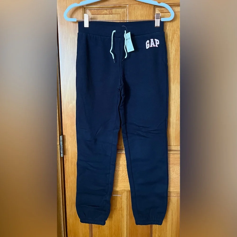 Lot of 5 NWT Gap Jogger Sweatpants size 12 Girls Black Navy Grey - Picture 5 of 15